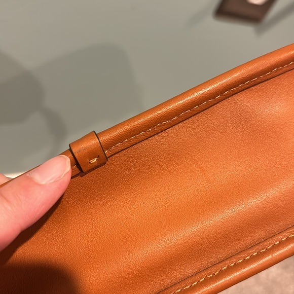 Authentic COACH Swinger Pride Monogram Coated Canvas Shoulder Bag - Picture 5 of 11